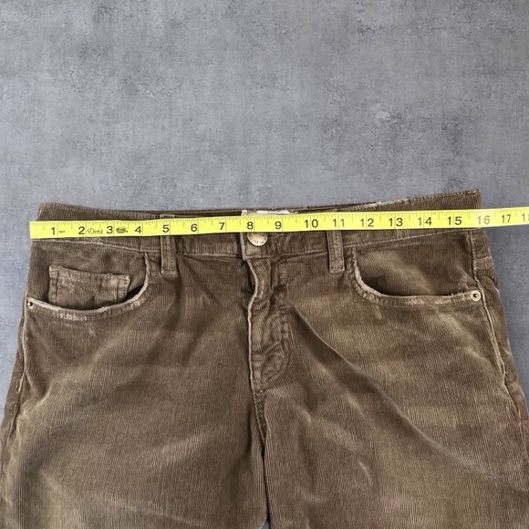 Current/Elliott Skinny Corduroy High Rise Jeans in Camel  Sz: 26 - Picture 10 of 14